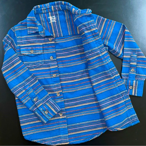 ❤️4 for $20❤️ Colorful Planet Toddler Boys XS 5 Blue Long Sleeve Shirt - Picture 1 of 9